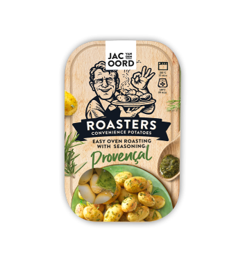 Roasters - Easy oven roasting potatoes with seasoning - from Jac van den Oord Potatoes